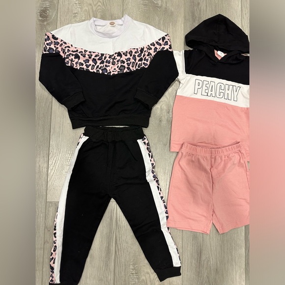 Cotton joggers hoodie set bundle - Picture 2 of 3